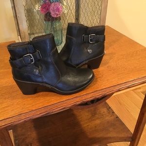 Montana leather booties new
